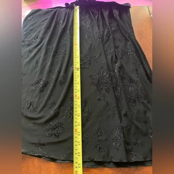 Ricki's beaded large Black Women's Dress - Picture 6 of 7